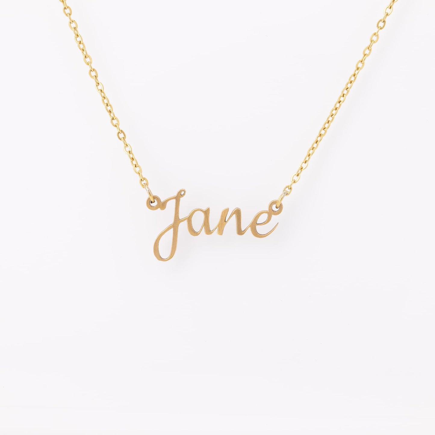 Lettered Pet Name Necklace