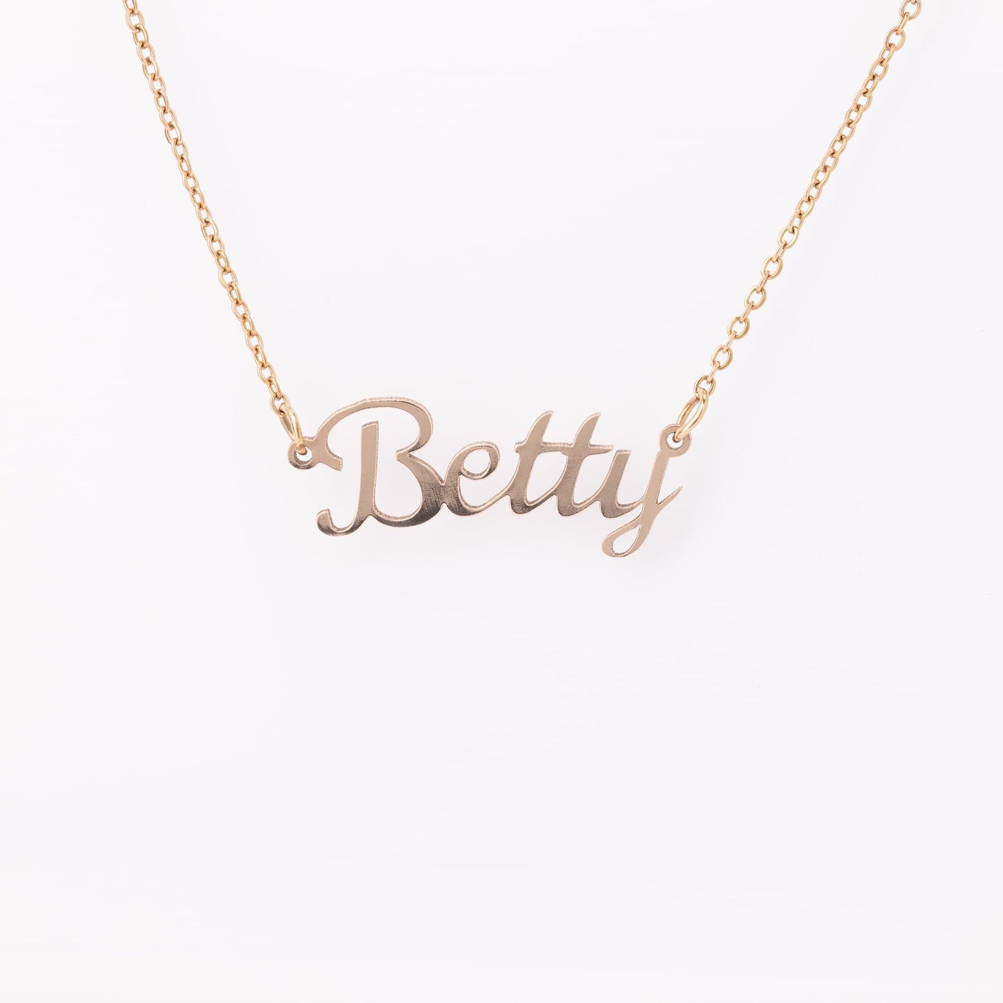 Lettered Pet Name Necklace