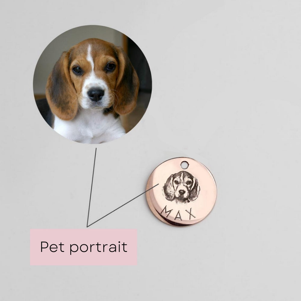 Pet Portrait Necklace